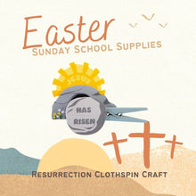 Load image into Gallery viewer, Resurrection Clothspin Craft
