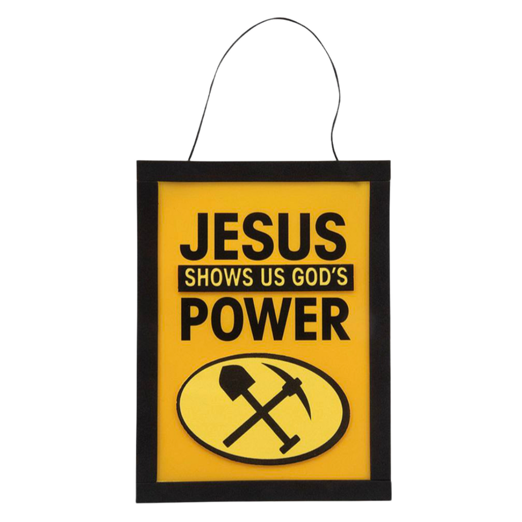 Jesus Power Bible Craft