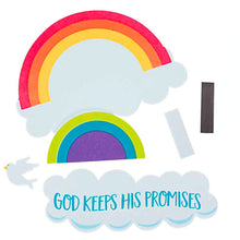 Load image into Gallery viewer, God Keeps His Promises Rainbow Fridge Magnet
