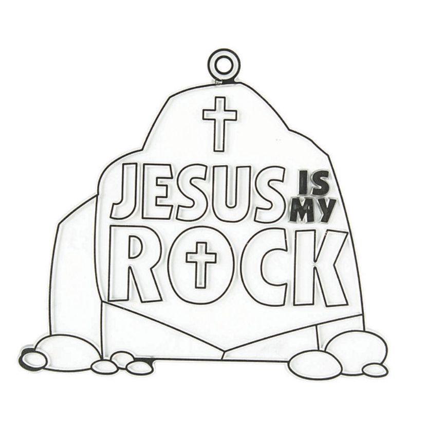 Jesus is my Rock Suncatcher Painting Kit