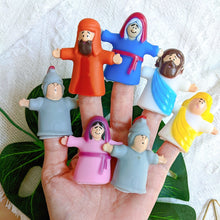 Load image into Gallery viewer, Bible Character Finger Puppets
