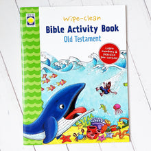 Load image into Gallery viewer, Wipe Clean Bible Activity Book (Old Testament)
