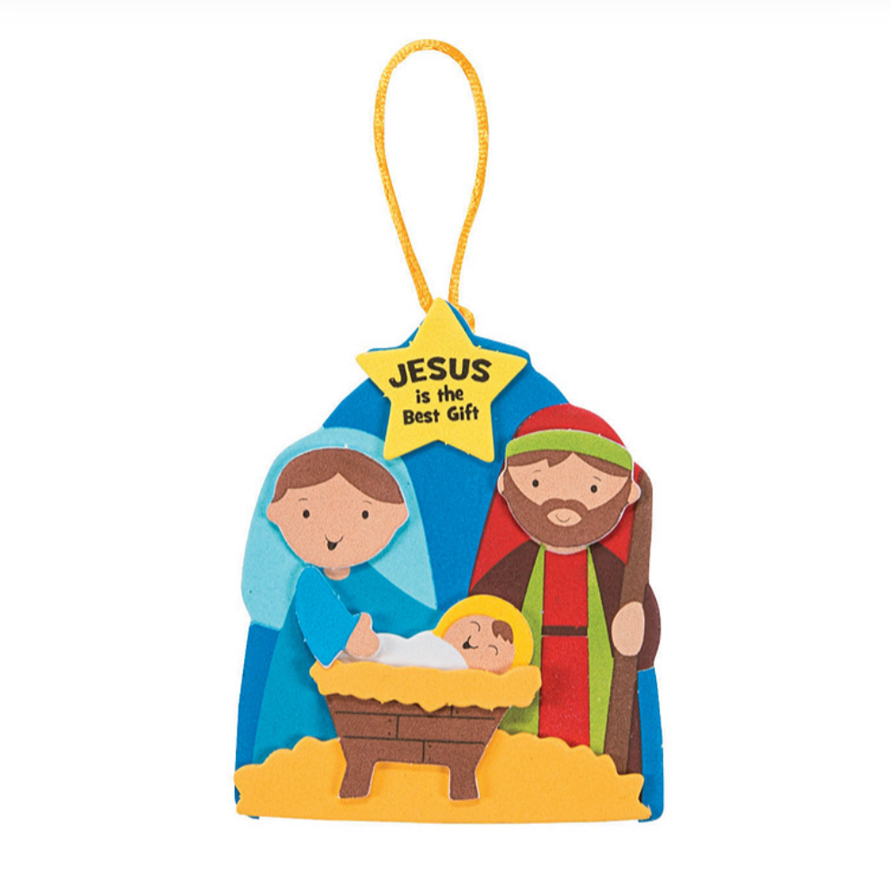 Jesus Christmas Gift Foam Craft