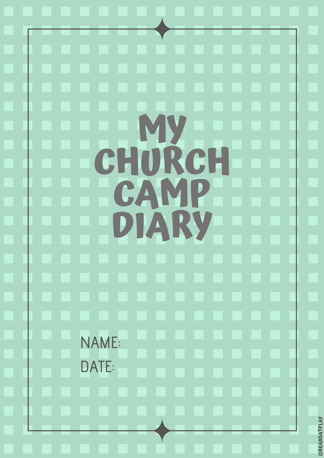 My Church Camp Diary